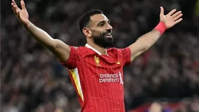 محمد صلاح يحتفي بتفوقه على هنري وروني بهذه الطريقة - شاهد