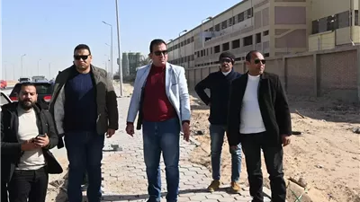 رئيس جهاز العاشر من رمضان يتابع تطوير المناطق الصناعية .. صور