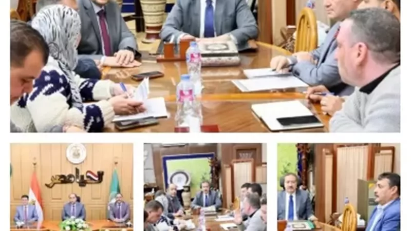 اجتماعات محافظ المنوفية