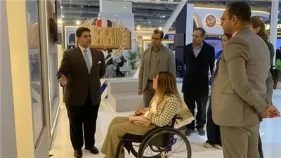 قبيل ختام المعرض.. رواج ملحوظ بجناح القومي للأشخاص ذوي الإعاقة