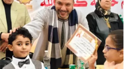 أبودومة يكرم حفظة كتاب الله بمدرسة الرحمن