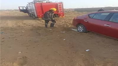 الأجهزة الأمنية تنقذ سيدة بعد تعطل سيارتها بالظهير الصحراوي