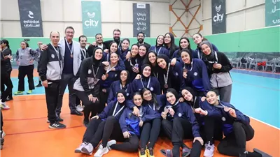 سيدات سموحة لكرة اليد تحققن المركز الثالث في كأس السوبر المصرى