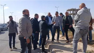 شاهد بالصور.. أهم مشروعات الطرق والمرافق بمدينة حدائق العاشر من رمضان