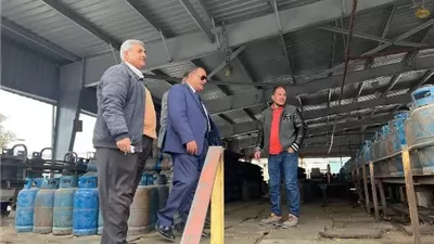 حملات مكثفة على محطات تعبئة الغاز بدمياط