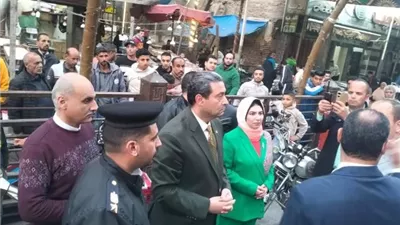 الشهابى يفاجئ منطقة سوق السمك ويطالب بالإلتزام بالمساحات المحددة
