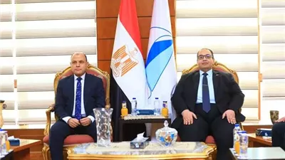رئيس جامعة كفر الشيخ يستقبل المحافظ لتهنئته برئاسة الجامعة