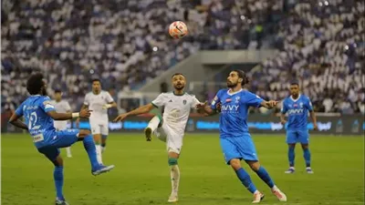 موعد مباراة الهلال وأهلي جدة بالدوري السعودي.. والقناة الناقلة