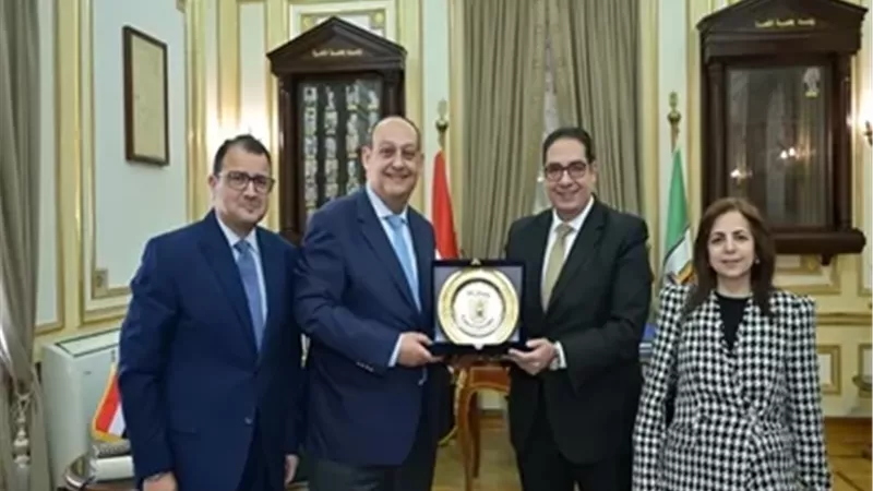 جانب من استقبال رئيس