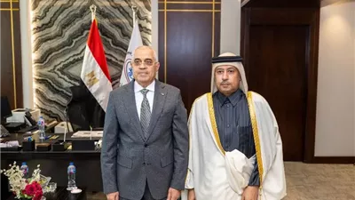 رئيس مجلس أمناء وحدة مكافحة غسل الأموال يستقبل النائب العام القطري