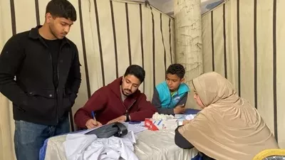 جامعة القناة تطلق قافلة تنموية شاملة لخدمة أهالي حي الجناين