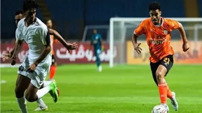 التعادل الايجابى يحسم الشوط الأول بين حرس الحدود وفاركو
