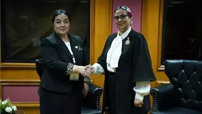 أمل عمار تبحث مع نائبة رئيس وزراء أوزبكستان ملفات تمكين المرأة
