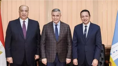 محافظ الإسكندرية يستقبل النائب محمد مصيلحى و محمد سلامة
