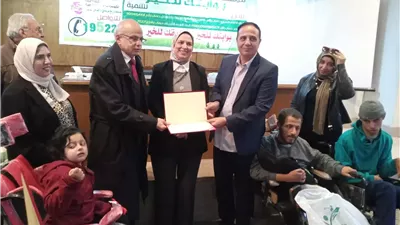 أجهزة تعويضية لذوي الهمم والمستحقين بالإسماعيلية..صور