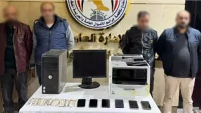 عصابة الأربعة انتحلت صفة موظفين بشركة الغاز والأمن ضبطهم