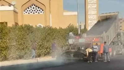 تعرف على أحدث مشروعات الطرق الجديدة فى مدينة الشروق.. بالصور