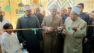 افتتاح ثلاثة مساجد جديدة بمحافظة القليوبية