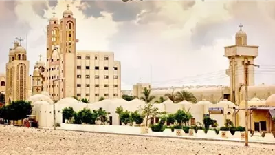 مصرع 4 وإصابة 2 في انهيارسور بأحد مباني دير القديس ابو فانا بملوي