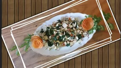 سلطة قلقاس محمّر مع صدور فراخ