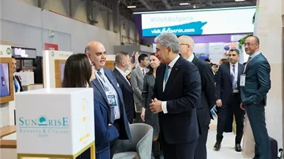 افتتاح الجناح المصري في معرض EMITT السياحي الدولي بإسطنبول