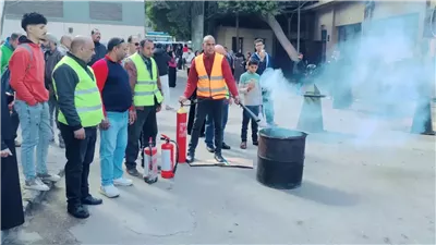 تنفيذ مناورة إخلاء افتراضية بمبنى السموم بمستشفيات جامعة القاهرة