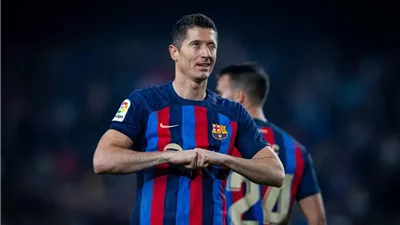 برشلونة ينهي الشوط الأول متقدما على ريال مايوركا بهدف ليفاندوفسكي