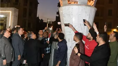 الدقهلية تحتفل بعيدها الـ 776 والمحافظ يوقد شعلة البدء