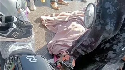 مصرع رجل وسيدة في حادث تصادم على الطريق الدائري بالقليوبية