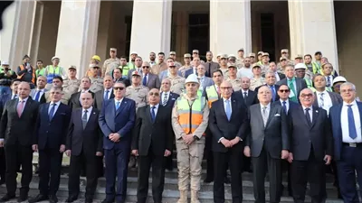 وزير العدل ورئيس المحكمة الدستورية ورؤساء الهيئات القضائية يتفقدون مدينة العدالة