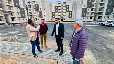 جولة موسعة لرئيس جهاز العبور الجديدة لمتابعة الإسكان الأخضر .. صور