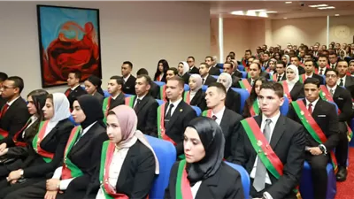رئيس النيابة الإدارية ووزير العدل يشهدان أداء اليمين القانونية للمعاونين الجدد
