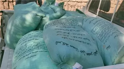 10 أجولة دقيق مدعم يستولى عليها صاحب مخبز بالغربية