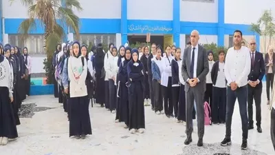 وزير التعليم يتفقد مدارس البحيرة في أولى جولاته بالترم الثاني