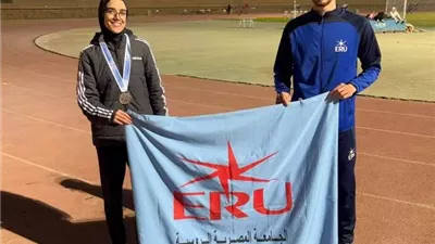 الجامعة المصرية الروسية تحصد الميدالية الفضية على مستوى الجامعات.. صور