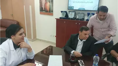 تجهيز قسم رعاية إضافي بمستشفى الخانكة