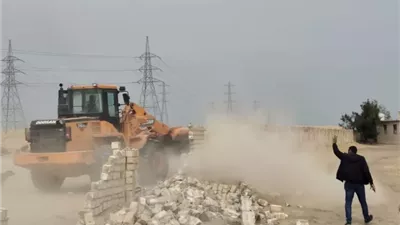 رئيس الجهاز:استرداد 252 ألف مترمن أراضي الدولة بالنوبارية الجديدة