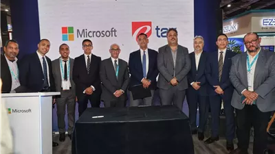 إى تاكس وقعت مذكرة تفاهم مع مايكروسوفت لتعزيز استخدام الذكاء الاصطناعي في تطوير المنظومة الضريبية