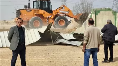 رئيس جهاز النوبارية الجديدة يسترد مليون متر من أراضى الدولة.. بالصور
