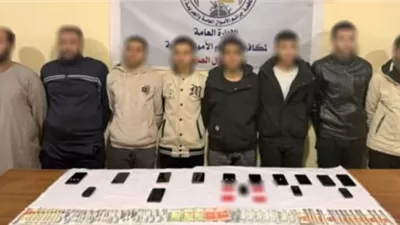 سقوط 8 متهمين بالنصب على عملاء البنوك بالمنيا