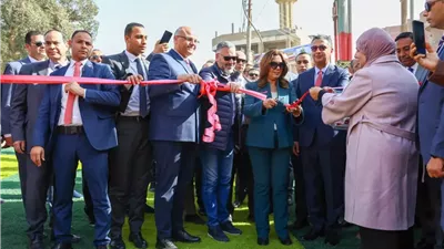 وزيرا التنمية المحلية والتموين ومحافظ القليوبية يفتتحون مجزر كفر شكر