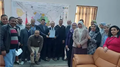 عبدالبديع: جهاز الفيوم الجديدة يحصل على أهم الشهادات الدولية.. بالصور