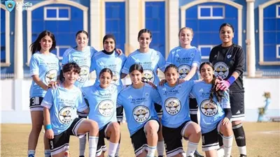 المحلة يهنئ فريق الكرة النسائية بالصعود للدرجة الثانية