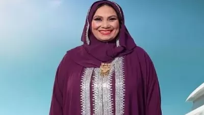 سلوي عثمان تروج لدورها فى مسلسل 