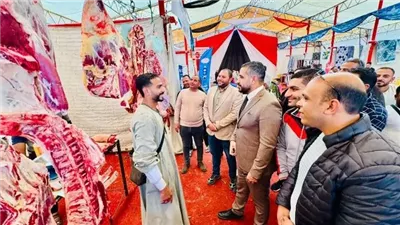 رئيس جهاز العبور الجديدة يفتتح معرض 