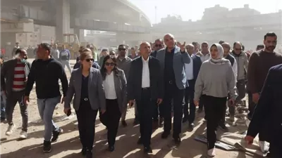محافظا القليوبية والقاهرة يواصلان حملة إزالة العشوائيات بالمنطقة الحدودية في المرج