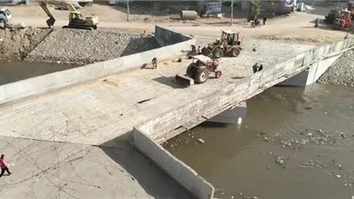 أيمن عطية يعلن انتهاء إنشاء كوبري 
