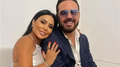 وائل جسار يحتفل مع زوجته بعيد الحب