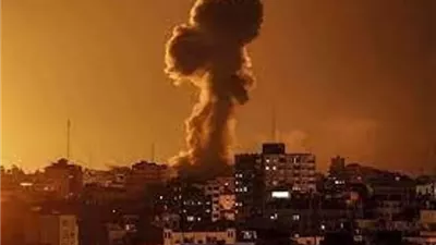 شهداء ومصابون في قصف إسرائيلي على مخيم جباليا بقطاع غزة