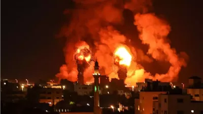 4 شهداء في قصف إسرائيلي استهدف خيام النازحين بخان يونس بقطاع غزة
